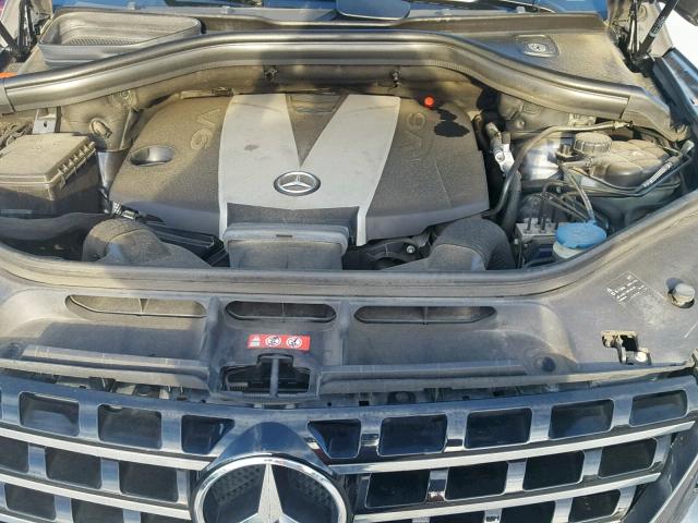 4JGDA2EB0CA008582 - 2012 MERCEDES-BENZ ML 350 BLU CHARCOAL photo 7