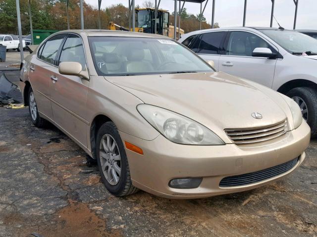 JTHBA30G245044836 - 2004 LEXUS ES 330 GOLD photo 1