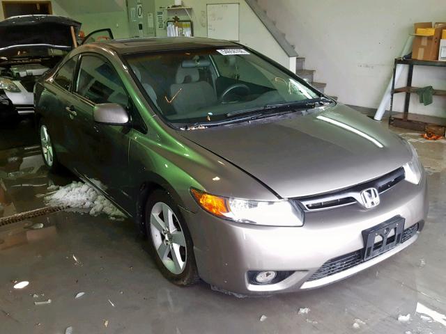 2HGFG12816H508630 - 2006 HONDA CIVIC EX ყავისფერი ფოტო 1