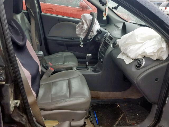 1G8AL55F27Z165313 - 2007 SATURN ION LEVEL BLUE photo 5