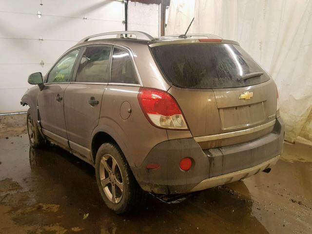 3GNAL2EK2CS581068 - 2012 CHEVROLET CAPTIVA SP SILVER photo 3