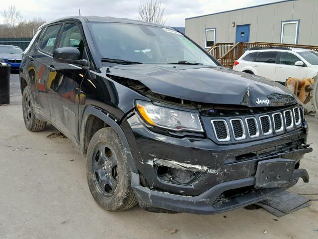 3C4NJDAB7JT116732 - 2018 JEEP COMPASS SP შავი ფოტო 1