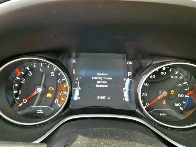 3C4NJDAB7JT116732 - 2018 JEEP COMPASS SP შავი ფოტო 8