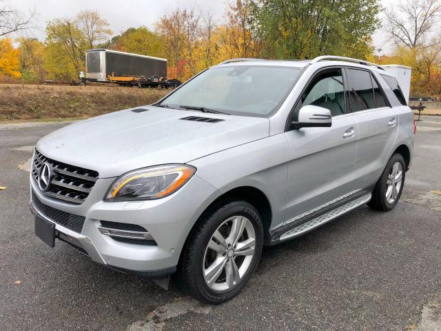 4JGDA5HB8DA199523 - 2013 MERCEDES-BENZ ML 350 4MA SILVER photo 2