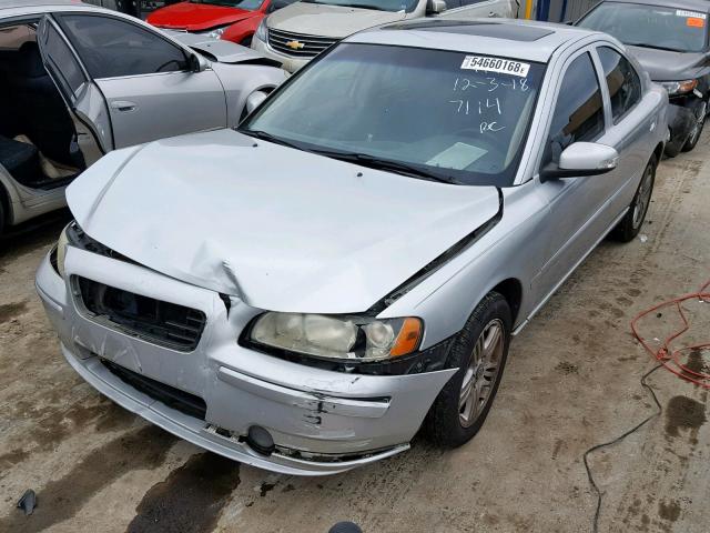 YV1RS592792737114 - 2009 VOLVO S60 2.5T SILVER photo 2