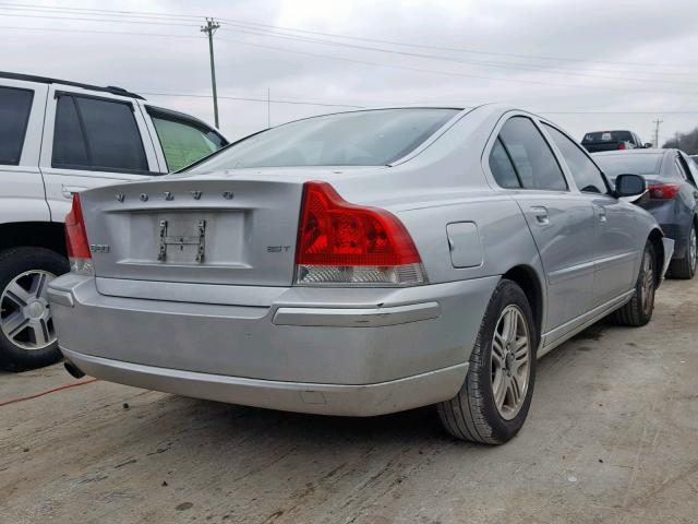 YV1RS592792737114 - 2009 VOLVO S60 2.5T SILVER photo 4