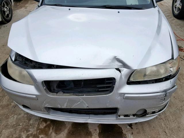 YV1RS592792737114 - 2009 VOLVO S60 2.5T SILVER photo 7