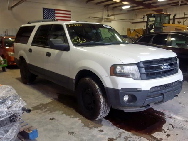 1FMJK1GT0FEF29234 - 2015 FORD EXPEDITION WHITE photo 1