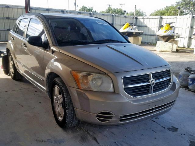 1B3HB48A79D222351 - 2009 DODGE CALIBER SX GOLD photo 1