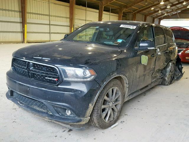 1C4SDJCT9EC446243 - 2014 DODGE DURANGO R/ BLACK photo 2