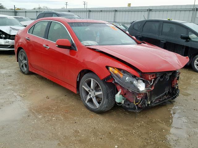 JH4CU2E81DC001818 - 2013 ACURA TSX SE RED photo 1