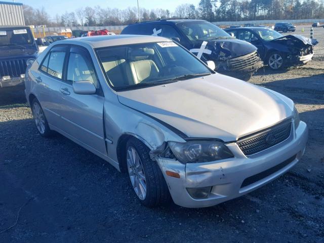 JTHBD192140090366 - 2004 LEXUS IS 300 SILVER photo 1