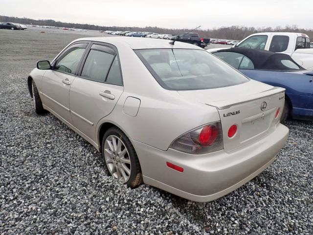 JTHBD192140090366 - 2004 LEXUS IS 300 SILVER photo 3