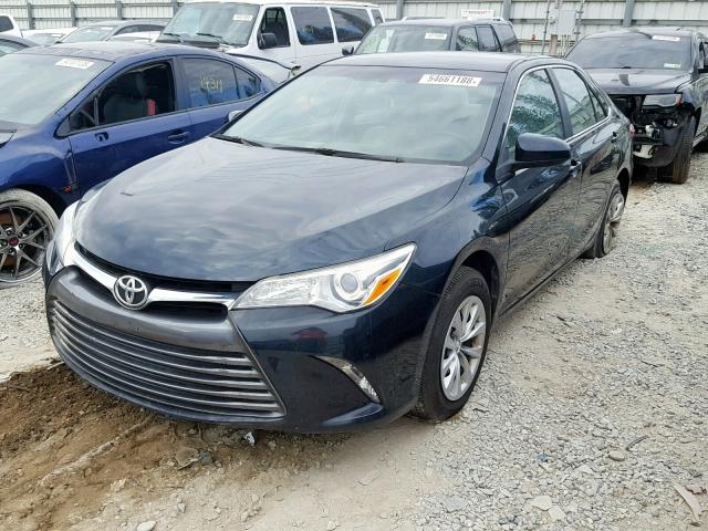 4T1BF1FK1FU933957 - 2015 TOYOTA CAMRY LE BLACK photo 2