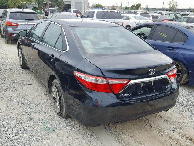 4T1BF1FK1FU933957 - 2015 TOYOTA CAMRY LE BLACK photo 3