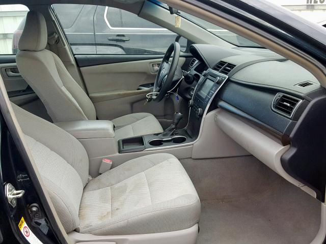 4T1BF1FK1FU933957 - 2015 TOYOTA CAMRY LE BLACK photo 5