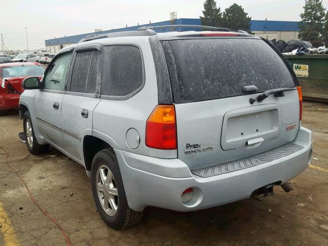 1GKDT13S582103673 - 2008 GMC ENVOY SILVER photo 3