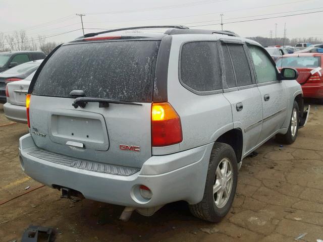 1GKDT13S582103673 - 2008 GMC ENVOY SILVER photo 4