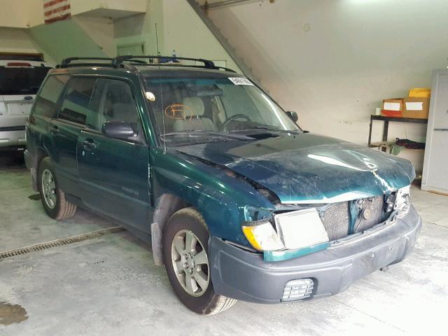 JF1SF6350XG719788 - 1999 SUBARU FORESTER L GREEN photo 1