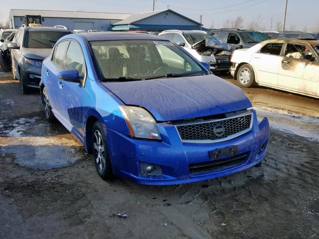 3N1AB6AP0BL723949 - 2011 NISSAN SENTRA 2.0 BLUE photo 1