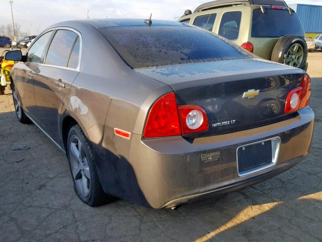 1G1ZC5E14BF299448 - 2011 CHEVROLET MALIBU 1LT 灰色 照片 3