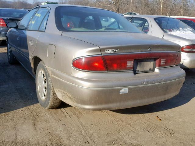 2G4WS52M1W1599307 - 1998 BUICK CENTURY CU TAN photo 3