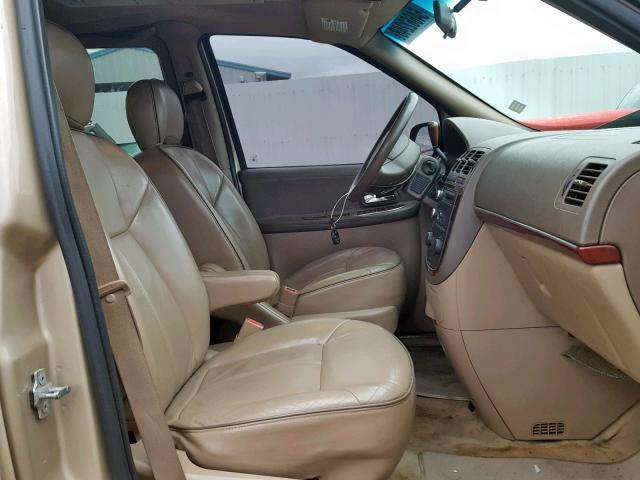 5GADV33L55D158216 - 2005 BUICK TERRAZA CX GOLD photo 5