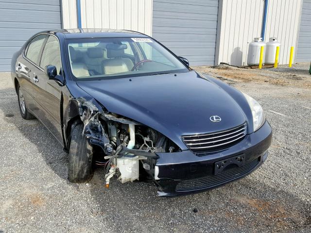 JTHBA30GX40016652 - 2004 LEXUS ES 330 BLUE photo 1