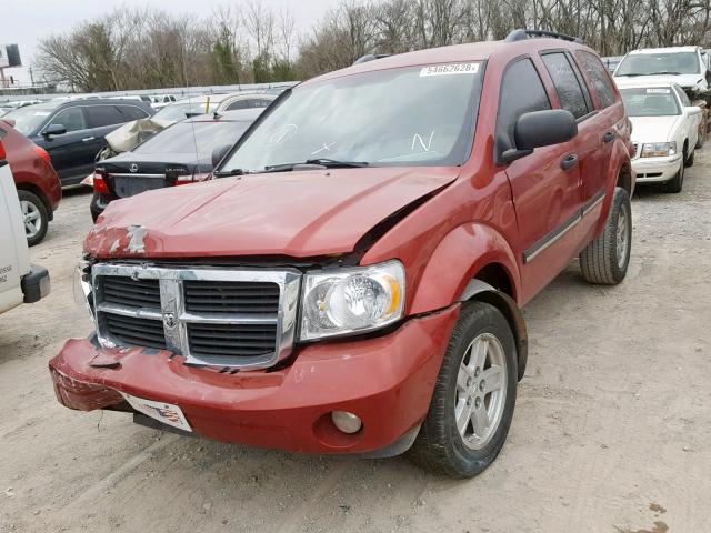 1D8HB48P67F583379 - 2007 DODGE DURANGO SL RED photo 2