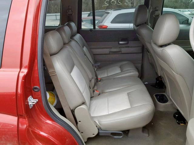 1D8HB48P67F583379 - 2007 DODGE DURANGO SL RED photo 6