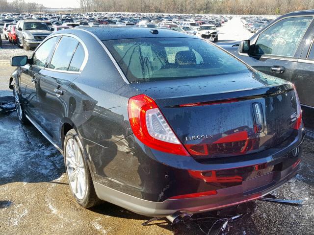1LNHL9FT4DG602232 - 2013 LINCOLN MKS CHARCOAL photo 3