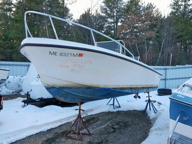 MRKG00521889 - 1989 MAKO BOAT WHITE photo 2