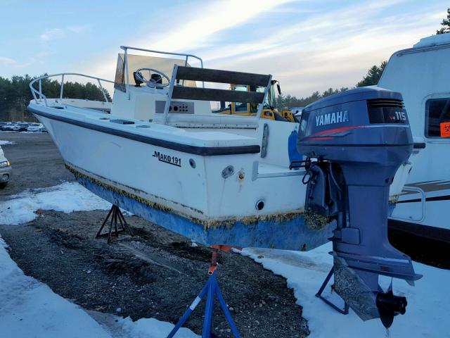 MRKG00521889 - 1989 MAKO BOAT WHITE photo 3