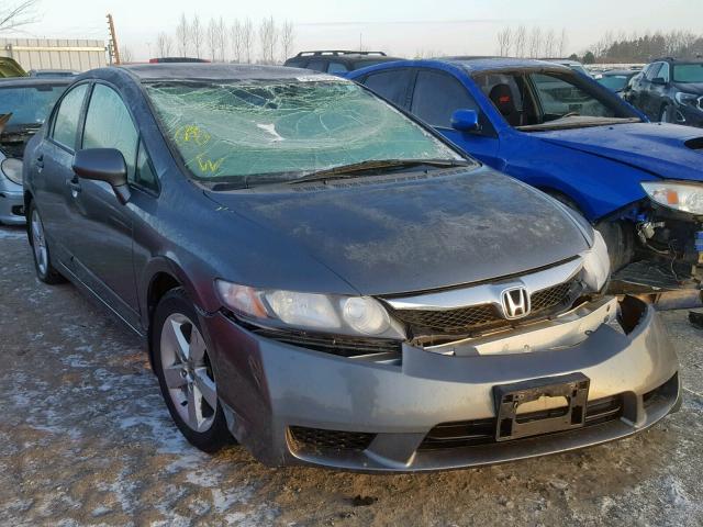 2HGFA15239H009793 - 2009 HONDA CIVIC DX GRAY photo 1