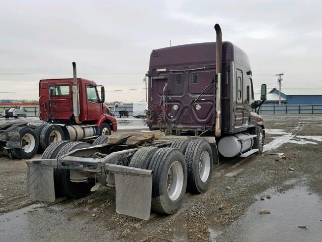 1FUJGLDR0ASAS2155 - 2010 FREIGHTLINER CASCADIA 1 BROWN photo 4