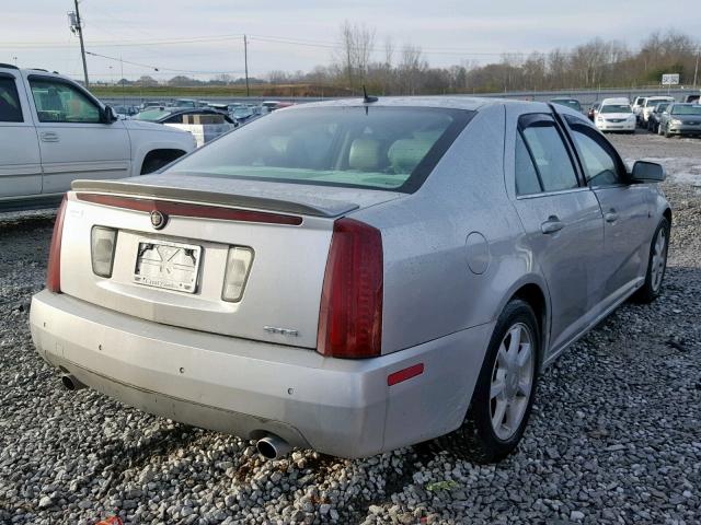 1G6DW677950136918 - 2005 CADILLAC STS SILVER photo 4