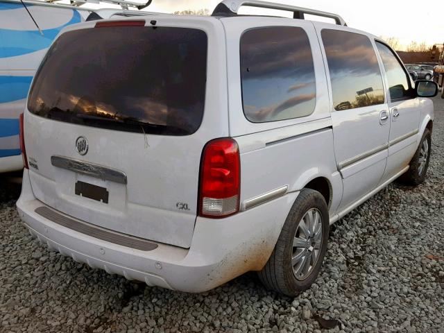 5GADV33L75D192352 - 2005 BUICK TERRAZA CX WHITE photo 4