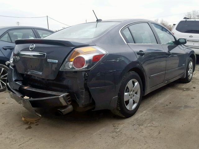 1N4CL2AP3AC168863 - 2010 NISSAN ALTIMA HYB GRAY photo 4