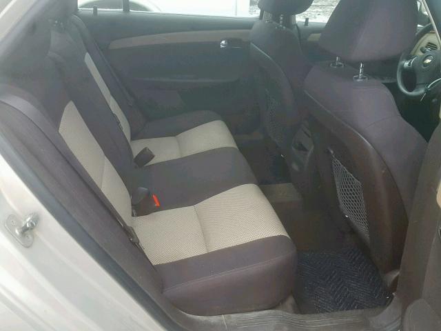 1G1ZC5EB5AF209201 - 2010 CHEVROLET MALIBU 1LT GOLD photo 6