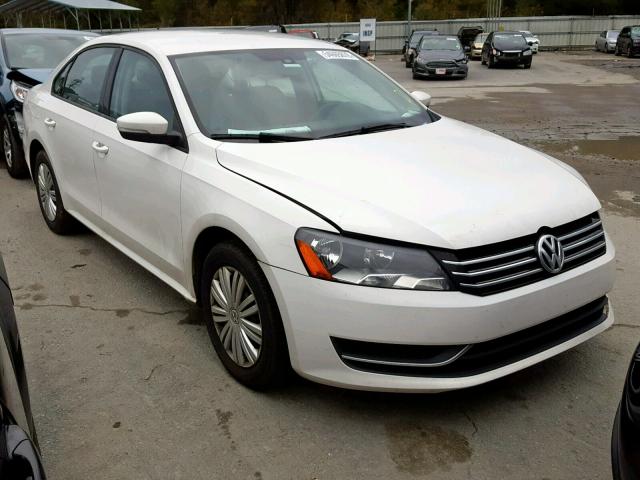 1VWAT7A31FC006326 - 2015 VOLKSWAGEN PASSAT S WHITE photo 1