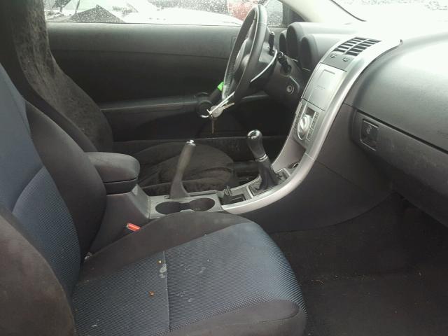 JTKDE167550025585 - 2005 TOYOTA SCION TC 银色 照片 5