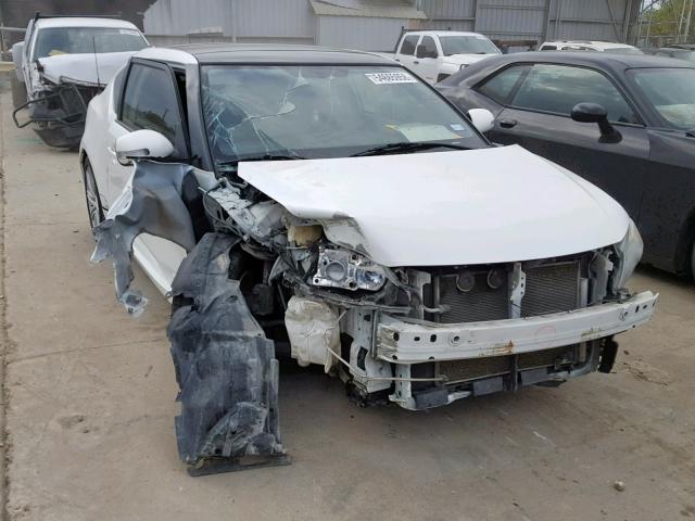JTKJF5C71D3053960 - 2013 TOYOTA SCION TC WHITE photo 1