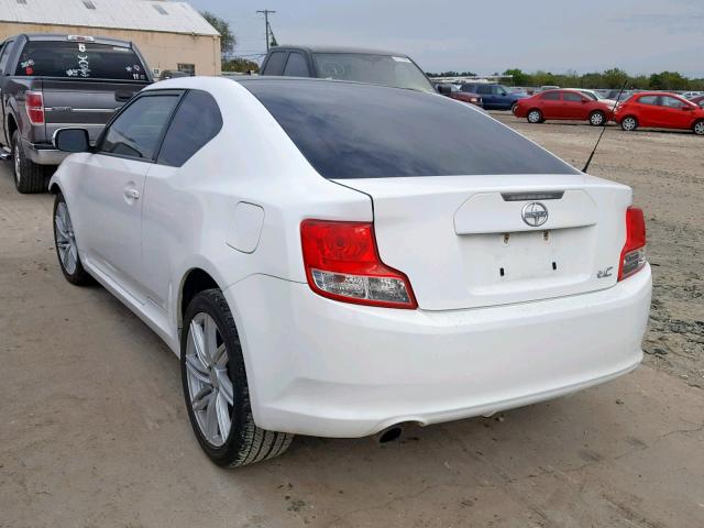 JTKJF5C71D3053960 - 2013 TOYOTA SCION TC WHITE photo 3