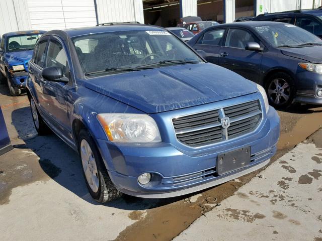 1B3HB48B07D570546 - 2007 DODGE CALIBER SX BLUE photo 1