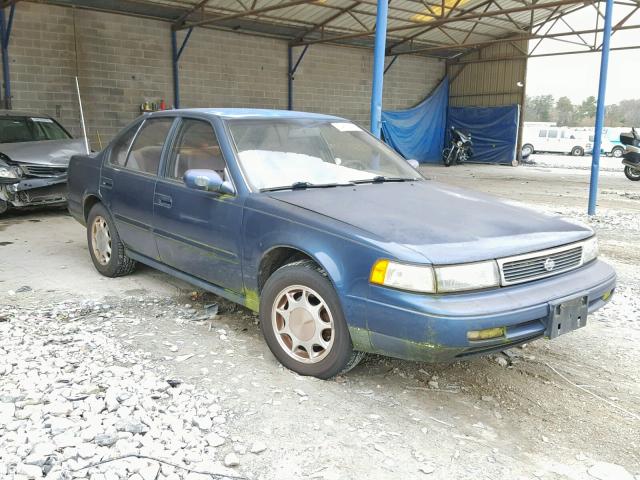 JN1HJ01F0PT081757 - 1993 NISSAN MAXIMA GXE BLUE photo 1