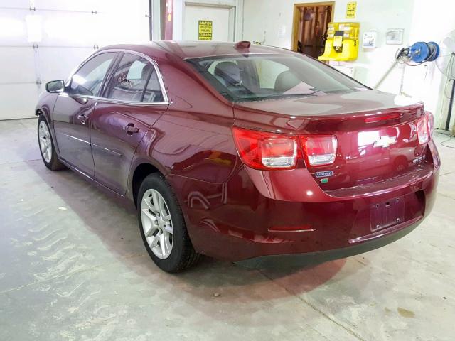 1G11C5SL0FF302919 - 2015 CHEVROLET MALIBU 1LT MAROON photo 3