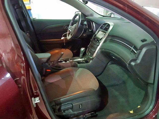 1G11C5SL0FF302919 - 2015 CHEVROLET MALIBU 1LT MAROON photo 5