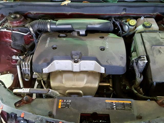 1G11C5SL0FF302919 - 2015 CHEVROLET MALIBU 1LT MAROON photo 7