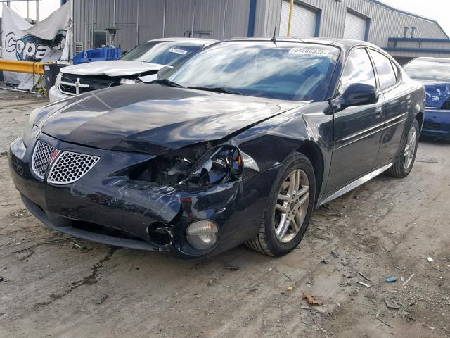 2G2WR544251282376 - 2005 PONTIAC GRAND PRIX BLACK photo 2
