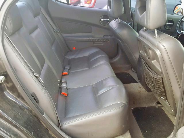 2G2WR544251282376 - 2005 PONTIAC GRAND PRIX BLACK photo 6